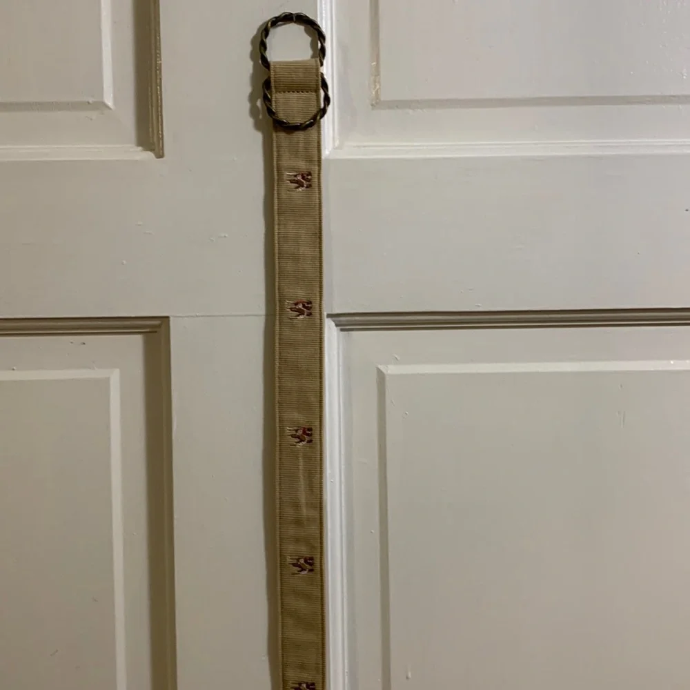 Corduroy dog belt